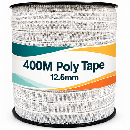 Electric Fence Poly Tape 400M