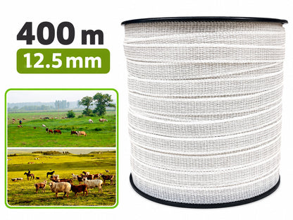 Electric Fence Poly Tape 400M
