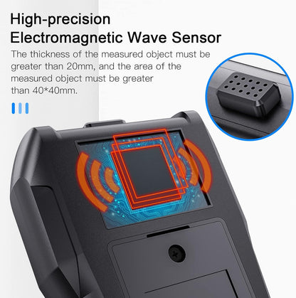 Inductive Pinless Moisture Meter with Colour Display