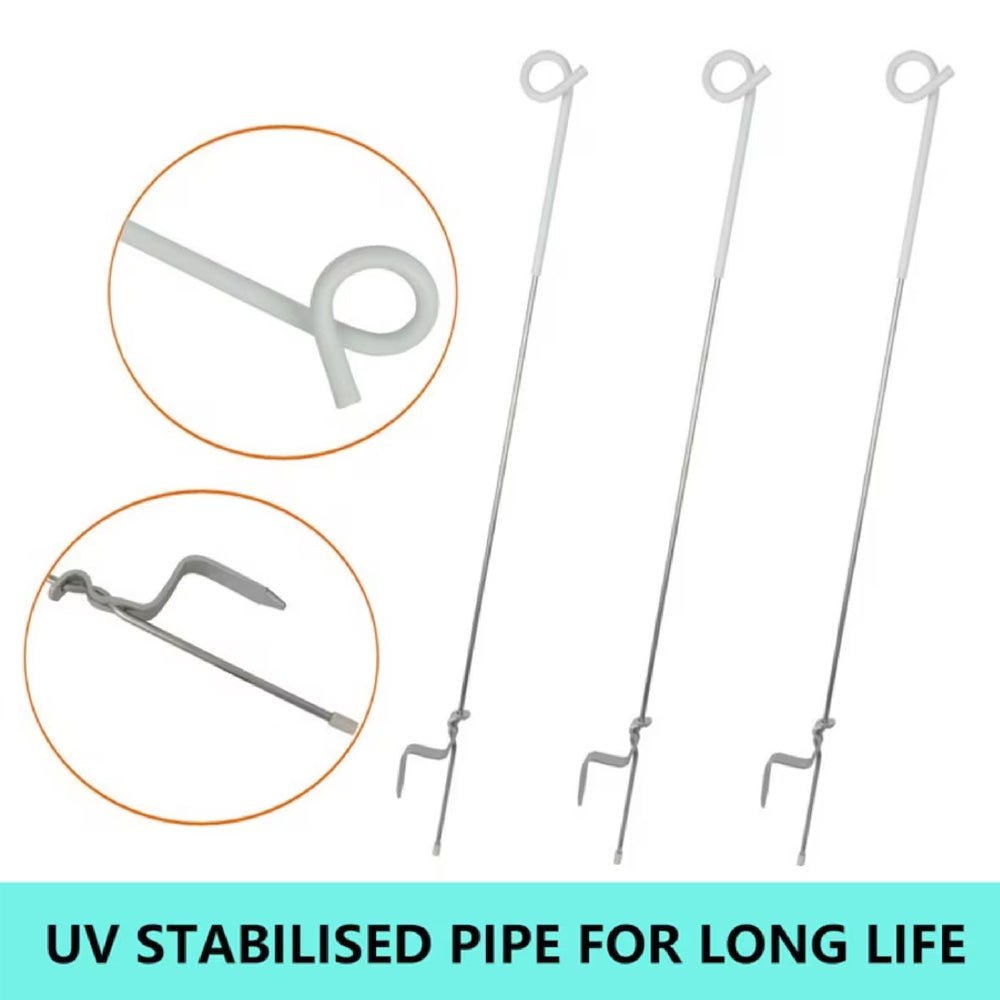 20pcs Electric Fence Pigtail Posts