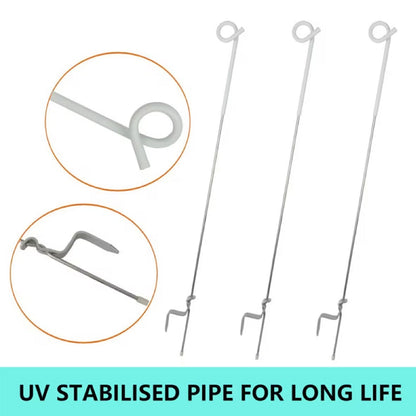 20pcs Electric Fence Pigtail Posts