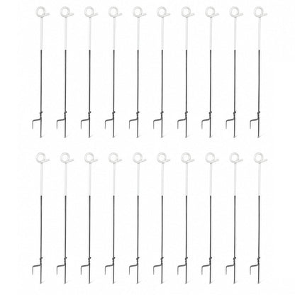 20pcs Electric Fence Pigtail Posts