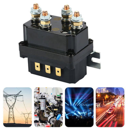12V Winch Solenoid Control Relay Suitable For 5000lbs-7000lbs Winches
