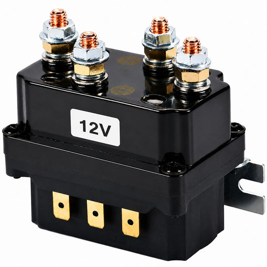 12V Winch Solenoid Control Relay Suitable For 5000lbs-7000lbs Winches