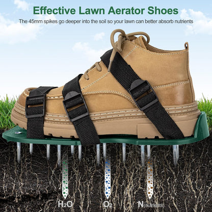Garden Lawn Aerator Spike Shoes