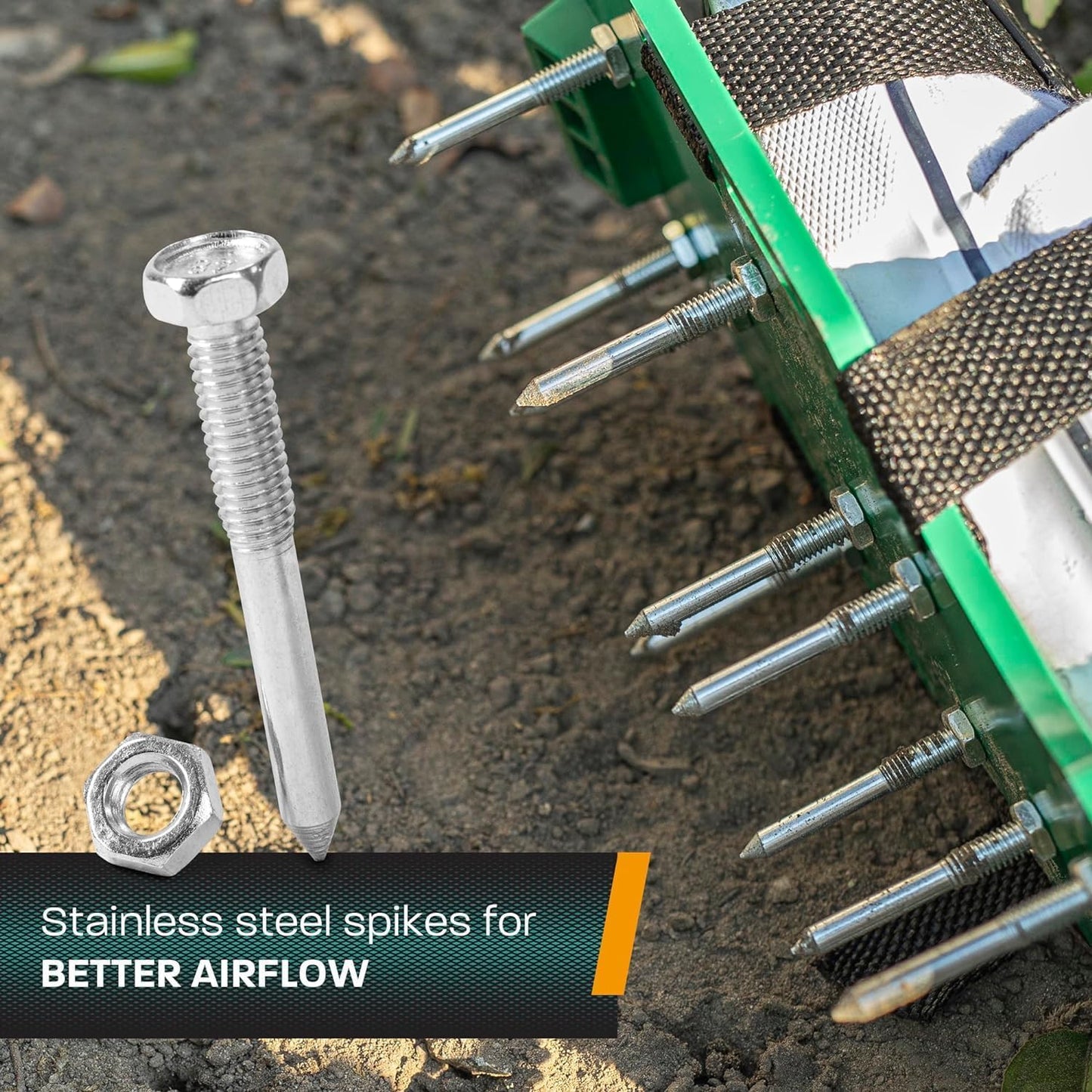 Garden Lawn Aerator Spike Shoes