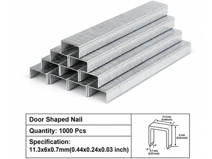 U Shaped Staples Nails For Staple Gun