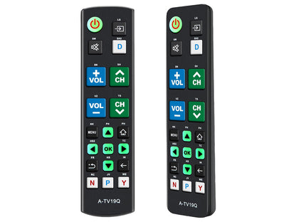 Universal TV Remote Big Button