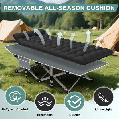 Foldable Camping Bed with Mattress
