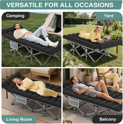 Foldable Camping Bed with Mattress