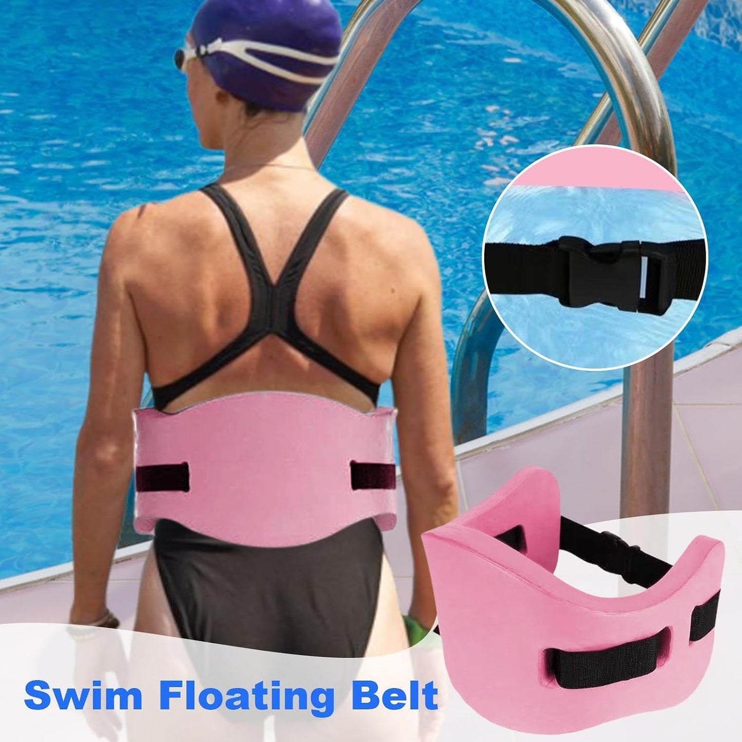 Water Aerobics Float Belt For Aqua Jogging Pool Exercise Swimming