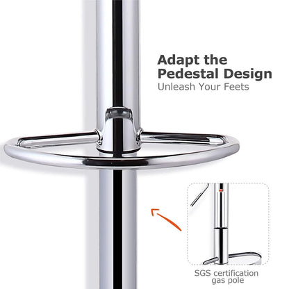 Bar Stool Height Adjustable Bar Stool Set of 2pcs