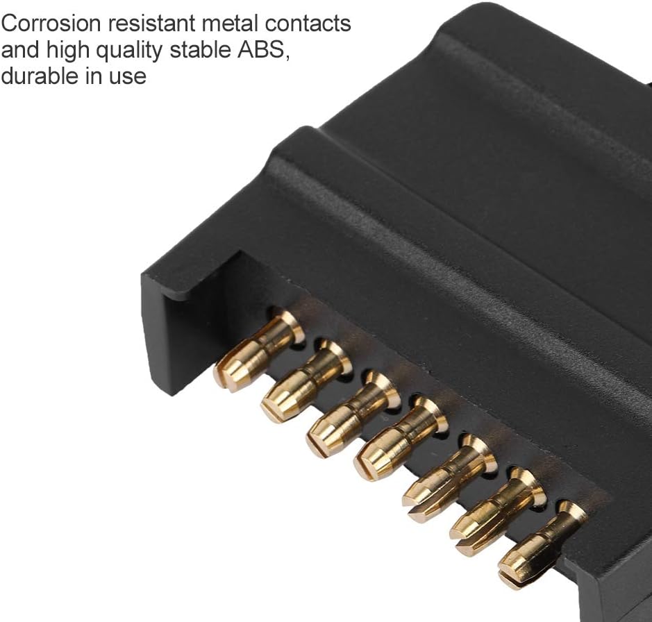 7 Pin Male Flat Trailer Plug,Connector
