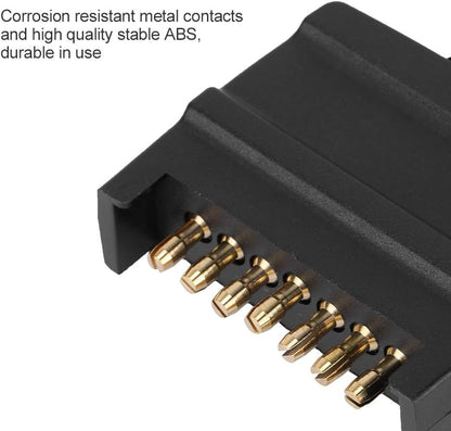 7 Pin Male Flat Trailer Plug,Connector