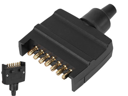 7 Pin Male Flat Trailer Plug,Connector
