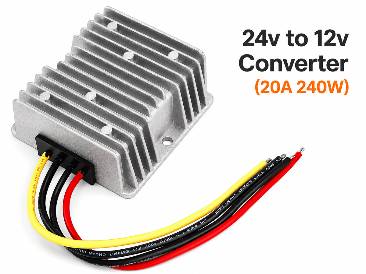 DC Converter Regulator 24V Step Down To 12V 20A 240W