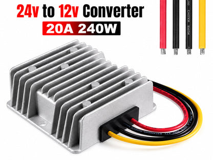 DC Converter Regulator 24V Step Down To 12V 20A 240W