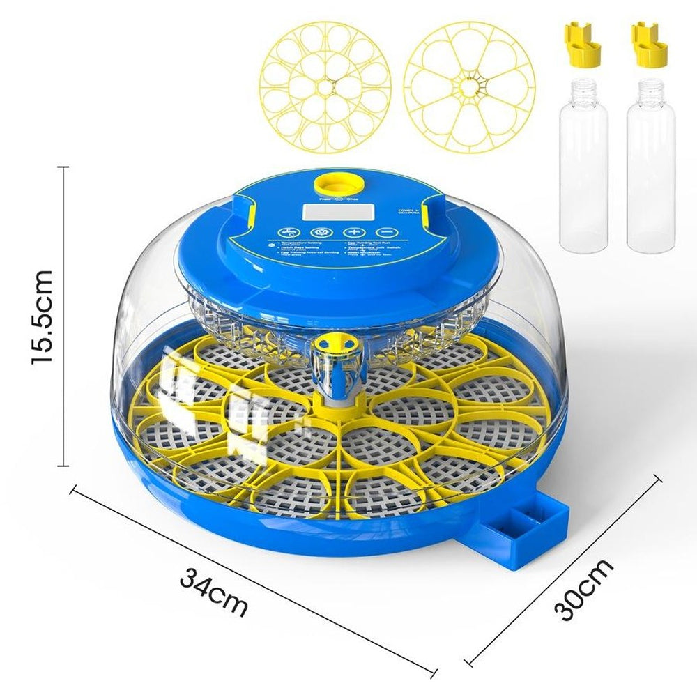 18 Eggs Incubator Hatcher Automatic Double Layer Hatching Machine