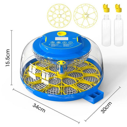 18 Eggs Incubator Hatcher Automatic Double Layer Hatching Machine