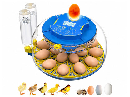 18 Eggs Incubator Hatcher Automatic Double Layer Hatching Machine