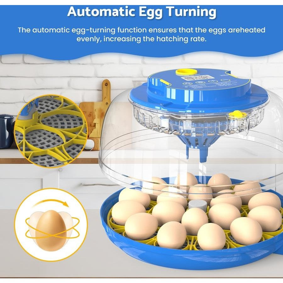 18 Eggs Incubator Hatcher Automatic Double Layer Hatching Machine