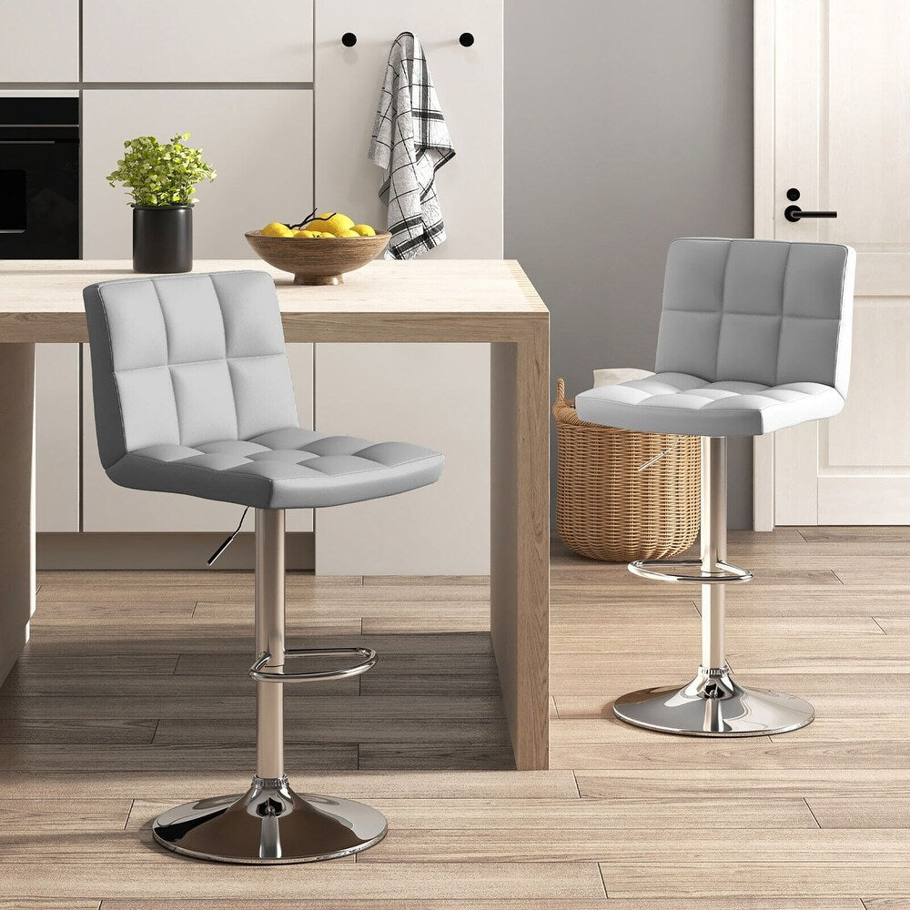 Bar Stool Height Adjustable Bar Stool Set of 2pcs
