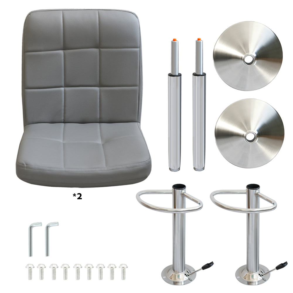 Bar Stool Height Adjustable Bar Stool Set of 2pcs