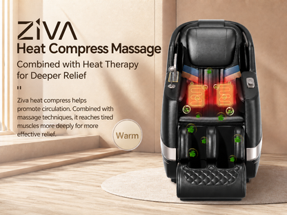 4D Zero-Gravity SL-Track Massage Recliner Chair