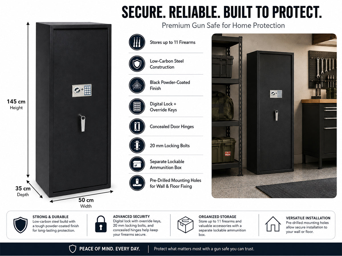Gun Safe Cabinet 11 Guns