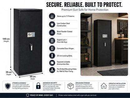 Gun Safe Cabinet 11 Guns