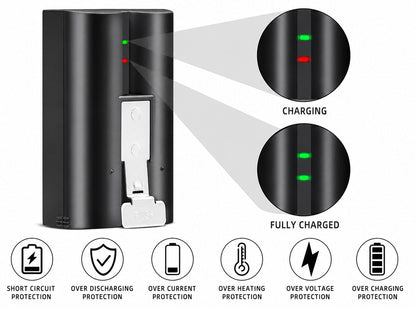 Ring Rechargeable Video Doorbell 2 li-ion v4 Battery for Doorbell 1/2/3/4 cam