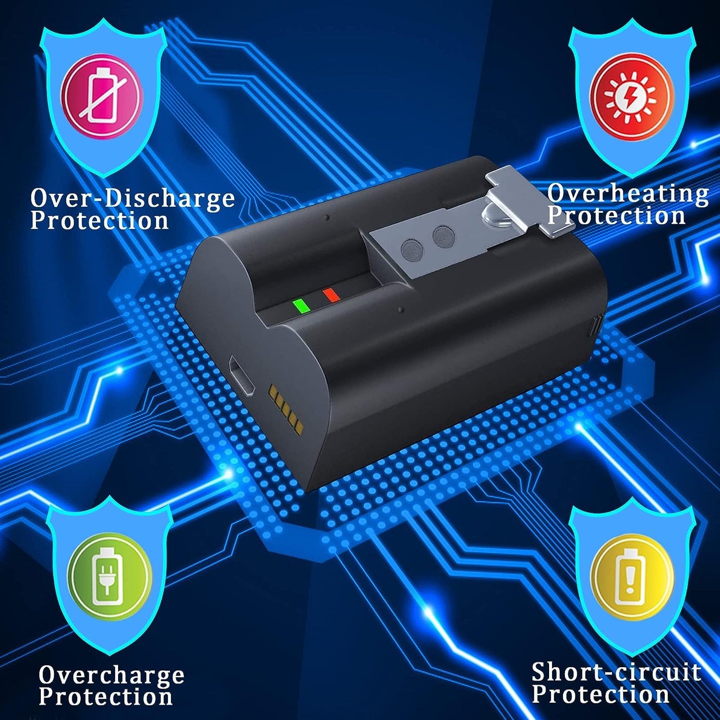 Ring Rechargeable Video Doorbell 2 li-ion v4 Battery for Doorbell 1/2/3/4 cam