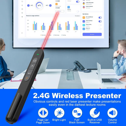 2.4Ghz USB Wireless Presenter Laser Pointer