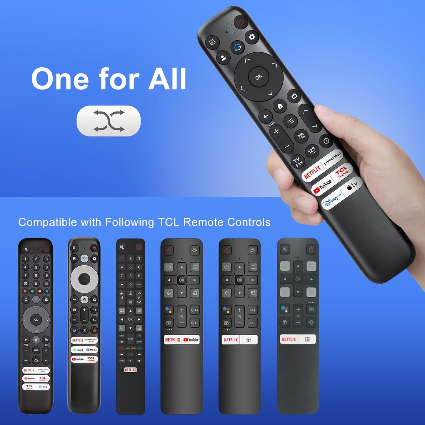 TCL TV Universal Remote
