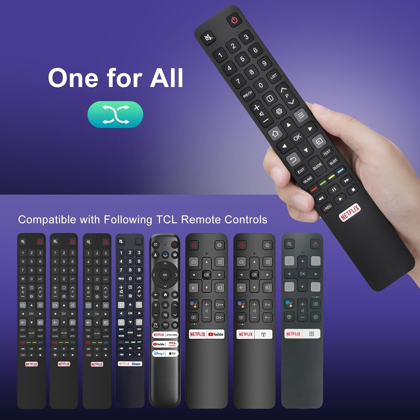 FFALCON TV Universal Remote