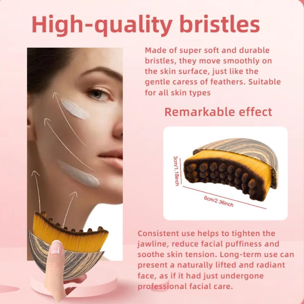 Facial Lymphatic Massage Brushes 2 PCS