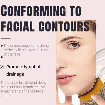 Facial Lymphatic Massage Brushes 2 PCS