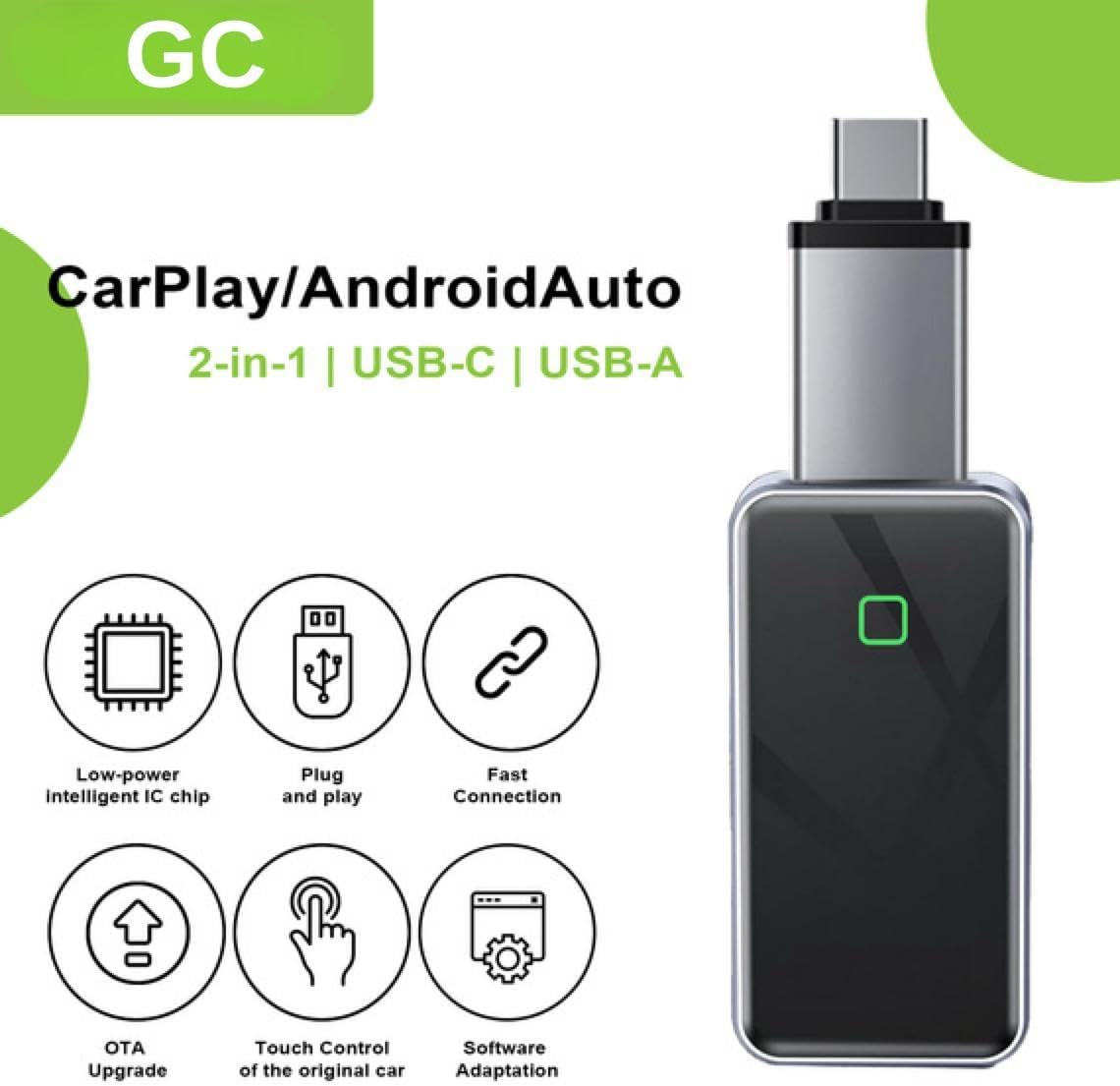 Wireless Apple Carplay Adapter Android Auto Adapter