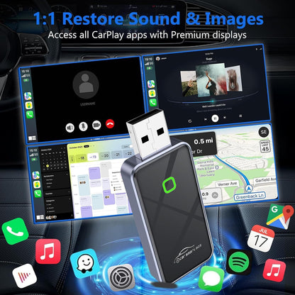Wireless Apple Carplay Adapter Android Auto Adapter