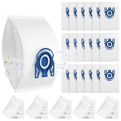 20 Vacuum Cleaner Bags for Miele 3D GN C2 C3 S2 S5 S8