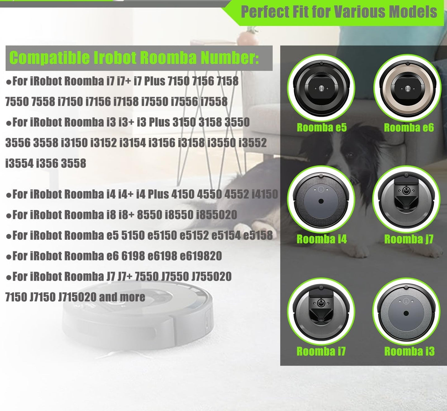 iRobot Roomba Battery i j and e Series Vacuums