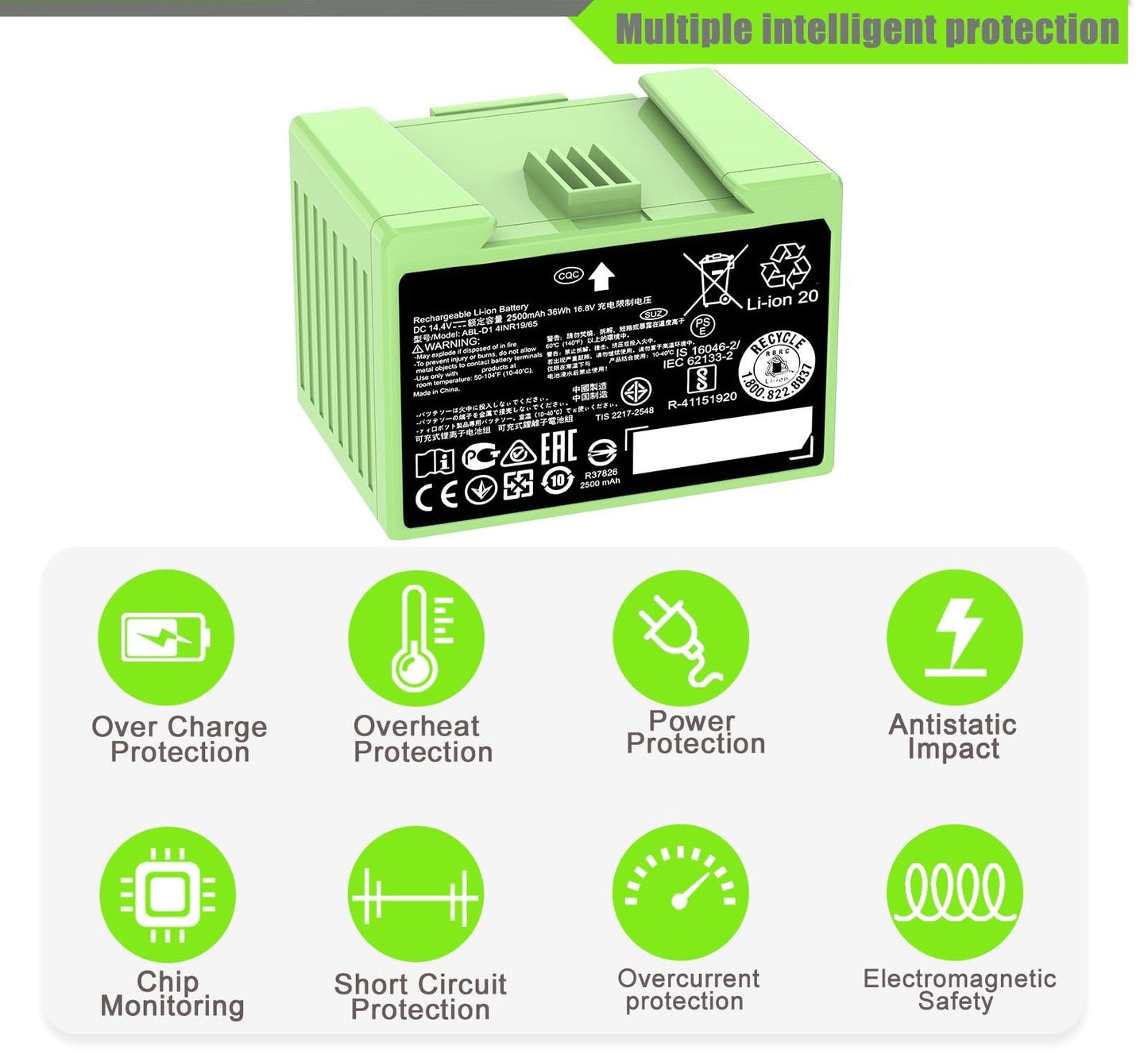 iRobot Roomba Battery i j and e Series Vacuums