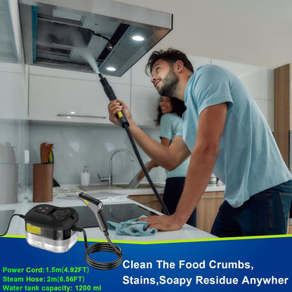 Handheld 2500W Steam Cleaner High Temperature Pressurized