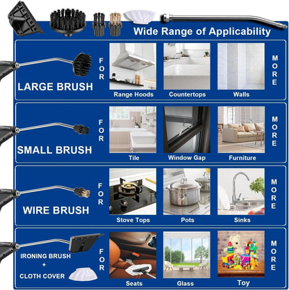 Handheld 2500W Steam Cleaner High Temperature Pressurized