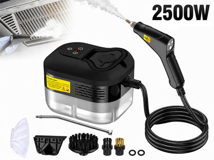 Handheld 2500W Steam Cleaner High Temperature Pressurized