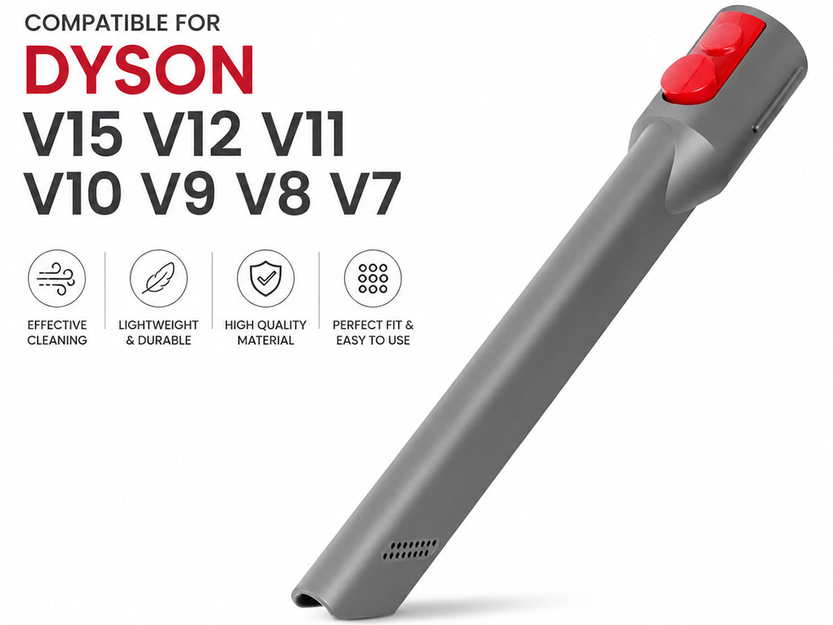 Crevice Tool for Dyson V7 V8 V9 V10 V11 V12 V15 Outsize & Gen5detect - Narrow Gap Cleaning Tool