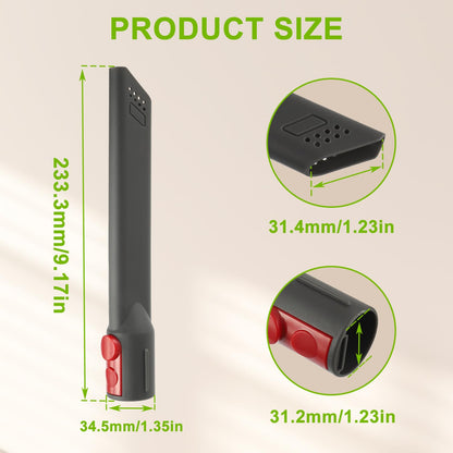 Crevice Tool for Dyson V7 V8 V9 V10 V11 V12 V15 Outsize & Gen5detect - Narrow Gap Cleaning Tool