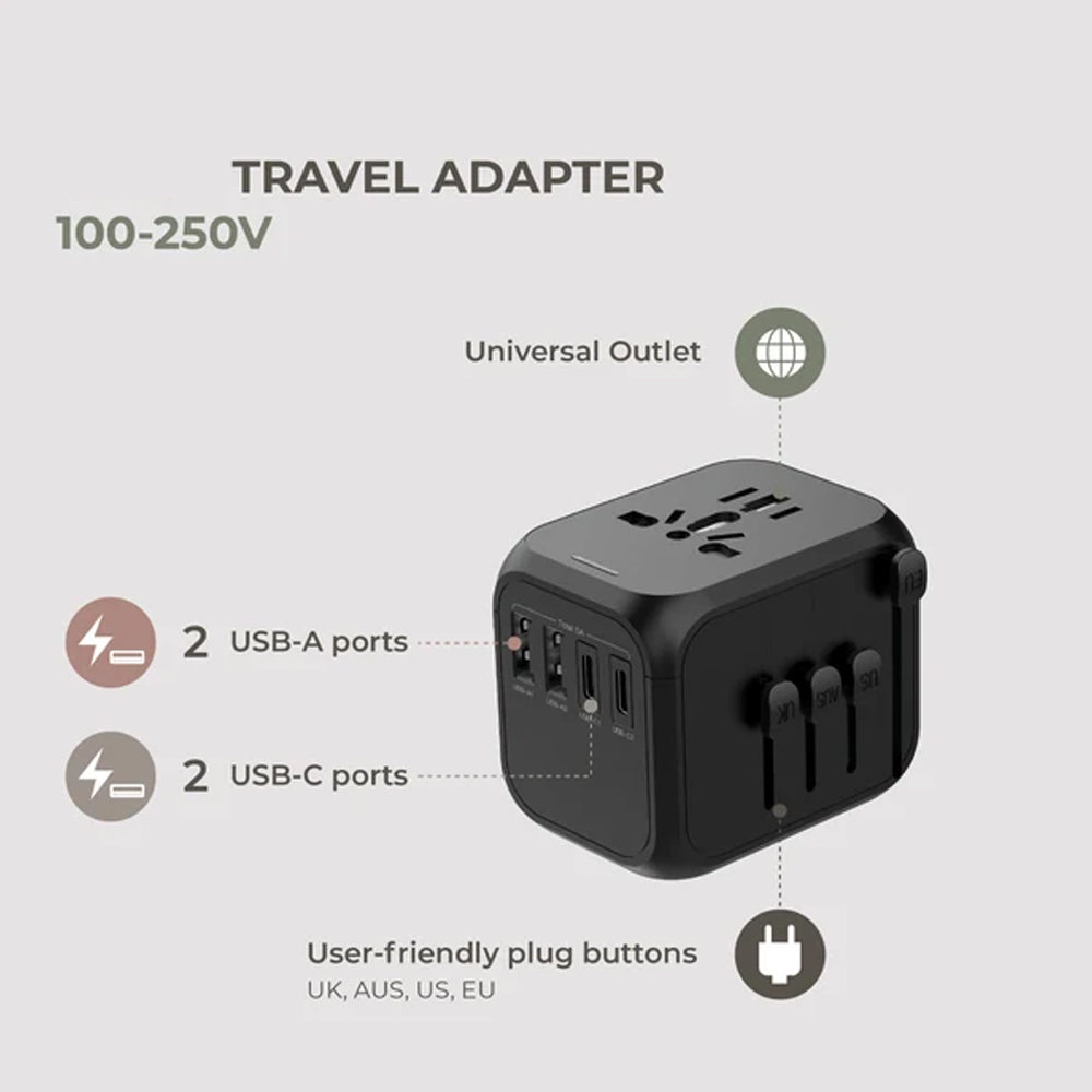 Universal International Travel Adapter