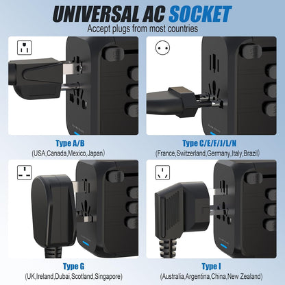 Universal International Travel Adapter