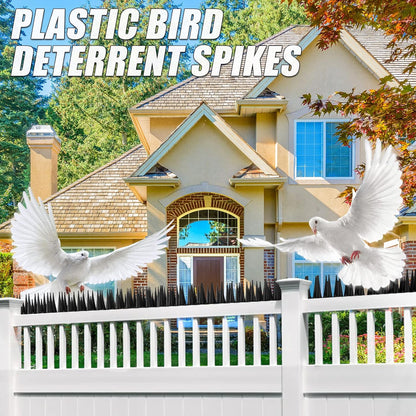 24 PCS Heavy Duty Outdoor Bird Deterrent Bird Spikes 10M